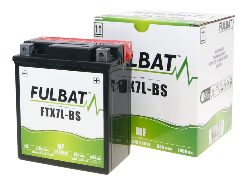 Baterie Fulbat FTX7L-BS MF bezúdržbová