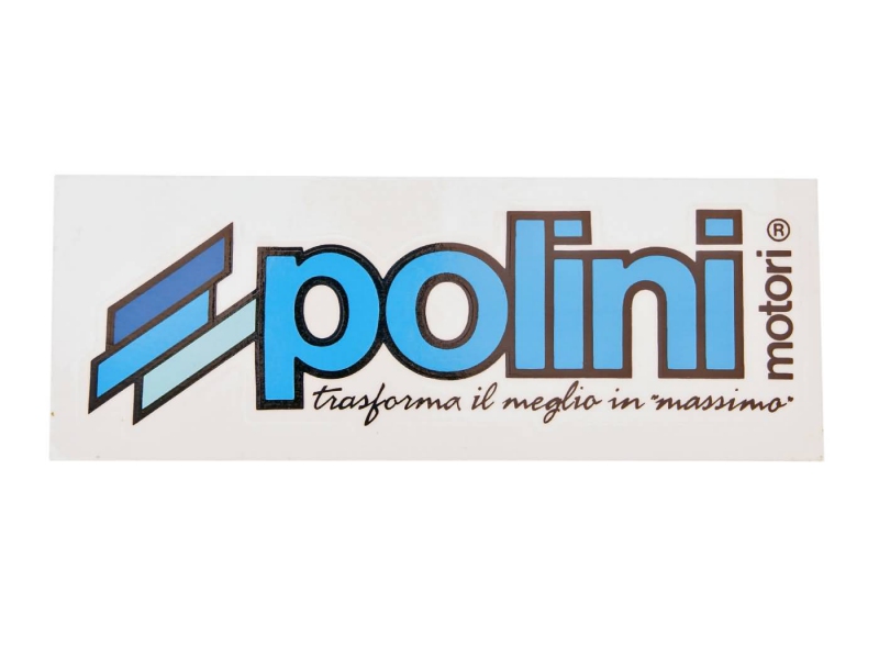 Příslušenství a nářadí - Samolepka s logem Polini 160x60mm