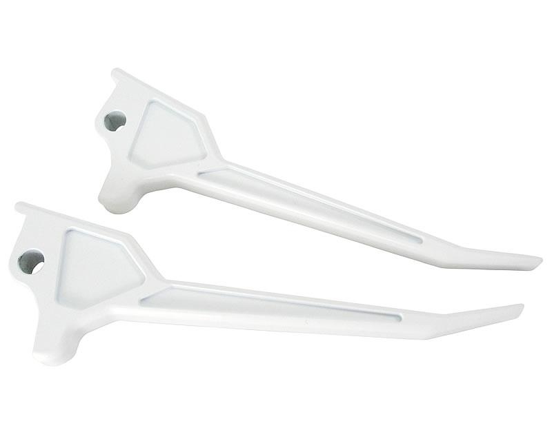 Brzdové páčky bílé set Opticparts DF TC-Line pro Aerox, Nitro