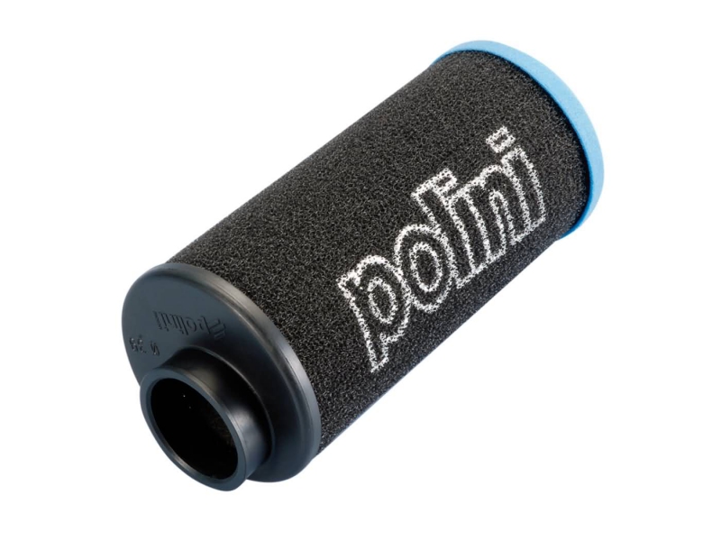 Vzduchový filtr Polini Evolution 2 39mm rovný černo-modrý