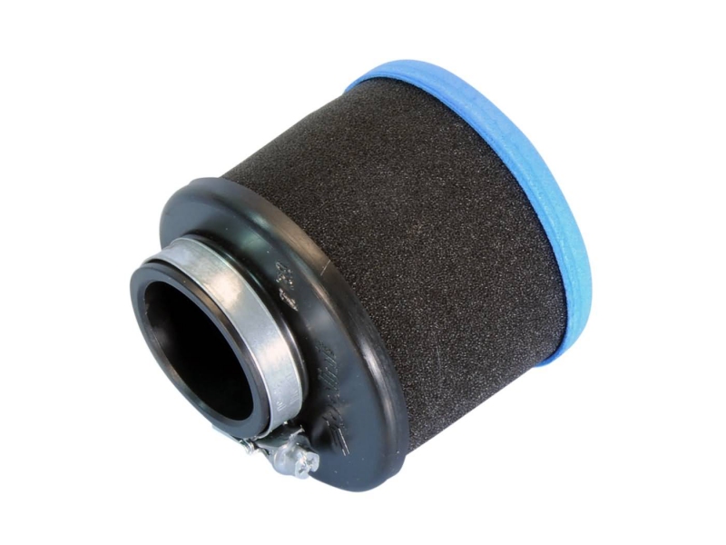 Vzduchový filtr Polini Evolution 2 39mm rovný černo-modrý
