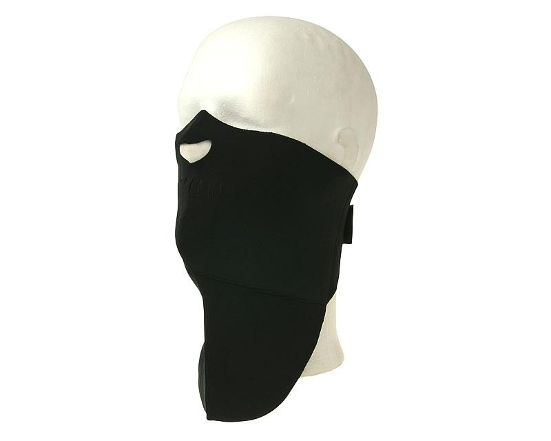 Přilby a doplňky - Nákrčák na krk  s obličejovou maskou pro ochranu obličeje, šíje a krku o jedné velikosti