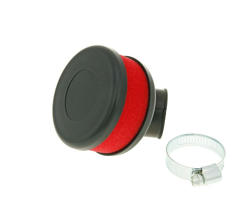 Vzduchový filtr Flat Foam červený 28-35mm (adapter)