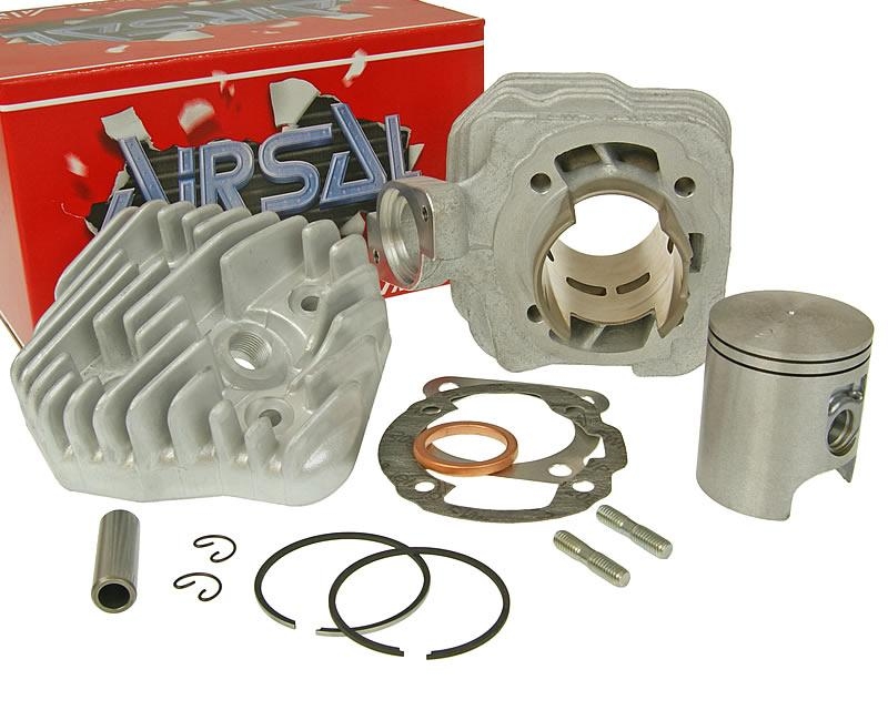 Válec Airsal T6 Tech-Piston 69,7cc 47,6mm pro Peugeot vertikální AC + doprava zdarma