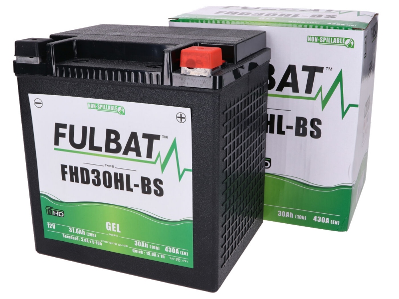 Baterie Fulbat FHD30HL-BS GEL pro Harley Davidson + doprava zdarma
