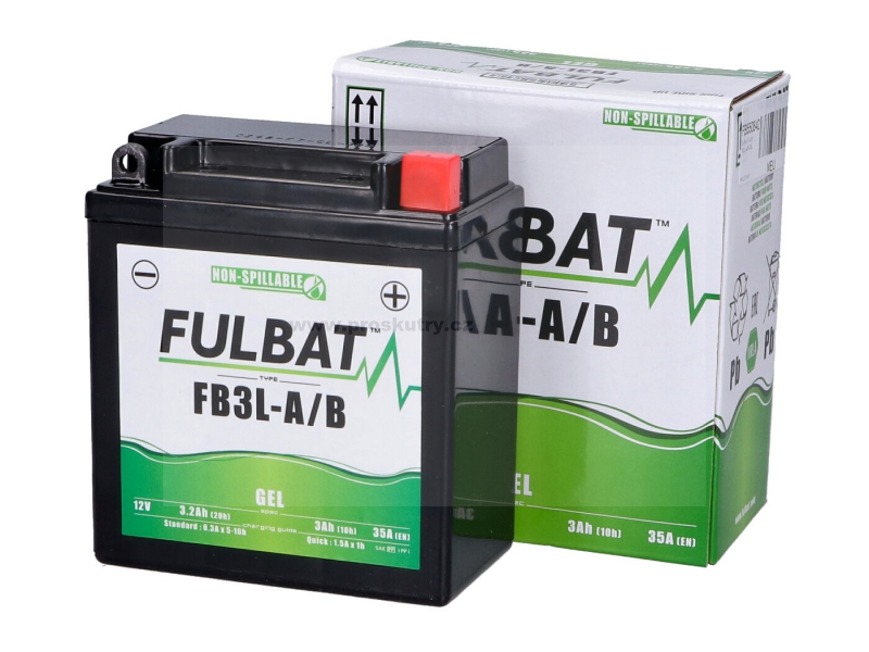 Baterie Fulbat FB3L-A / B GEL
