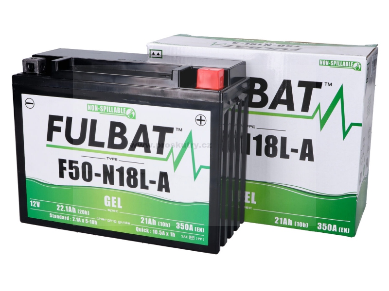 Baterie Fulbat F50-N18L-A GEL (12N18-3A)