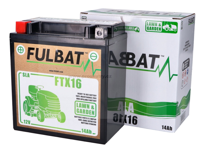 Elektro díly - Baterie Fulbat FTX16 GEL