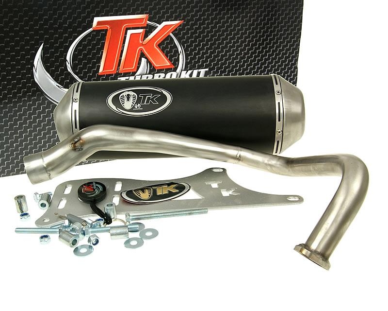 Výfuk Turbo Kit GMax 4T s homologací pro Kymco Dink, Yager, Spacer 125, 150 + doprava zdarma