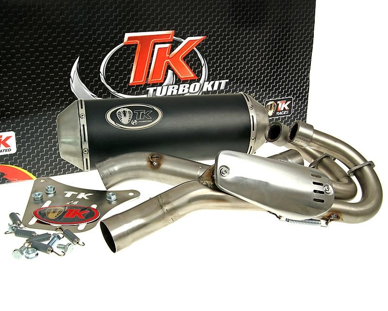 Výfuk Turbo Kit 2-v-1 Quad / ATV s homologací pro Yamaha YFM 660R Raptor + doprava zdarma