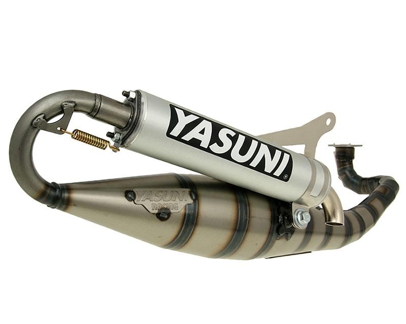 exhaust Yasuni Carrera 16/07 aluminum E-marked for Minarelli horiz. + doprava zdarma