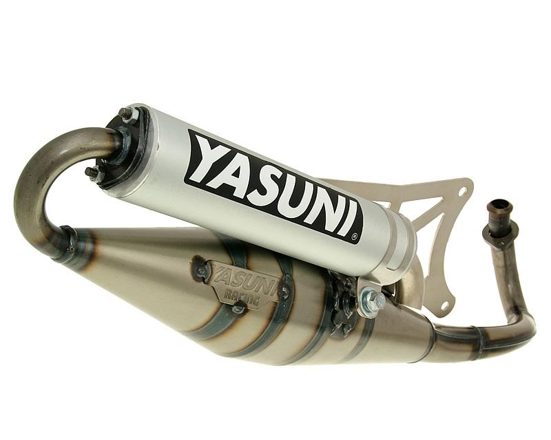 Výfuk Yasuni Scooter Z aluminum E-marked pro Piaggio + doprava zdarma