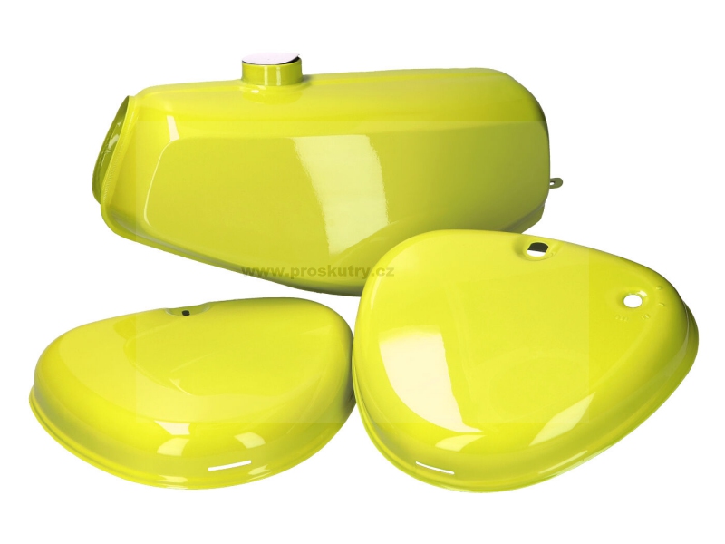 Nádrž a sada bočních krytů žlutá pro Simson S50, S51, S70 + doprava zdarma