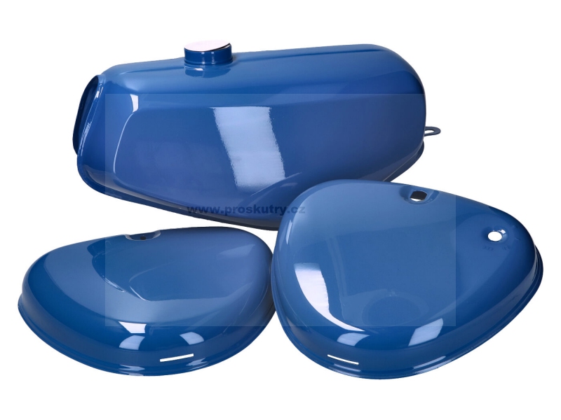 Nádrž a sada bočních krytů modrá pro Simson S50, S51, S70 + doprava zdarma