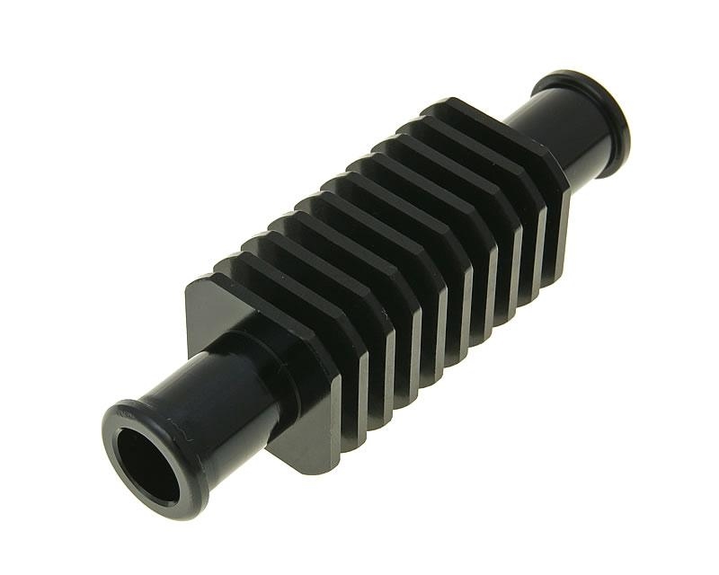 Chladič hliníkový černý (30x103mm) 17 mm hadice