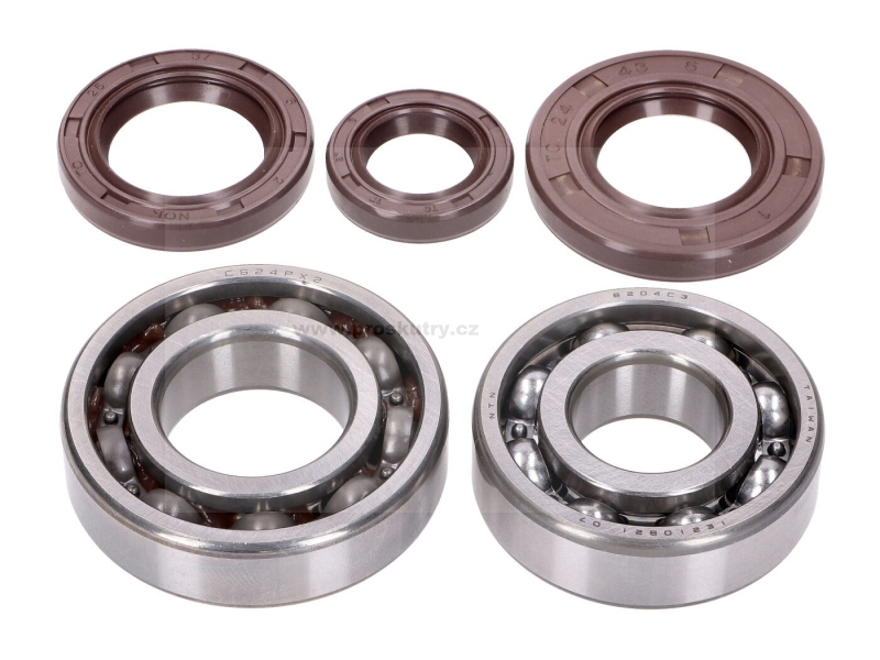 Motor - Sada ložisek klikového hřídele Naraku FKM Heavy Duty pro Morini