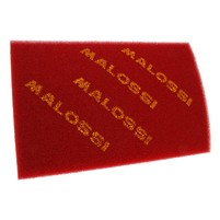 Vzduchový filtr Malossi double červený 200x300mm - univerzální