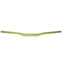 Řídítka n8tive AL7075 800x35, prohnutí 20 mm, 5° sklon nahoru, 7° sklon dozadu - zelená