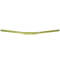 Řídítka n8tive AL7075 780x31.8, prohnutí 10 mm, 5° sklon nahoru, 7° sklon dozadu - zelená