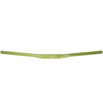 Řídítka n8tive AL7075 740x31.8, prohnutí 10 mm, 5° sklon nahoru, 7° sklon dozadu - zelená