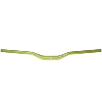 Řídítka n8tive AL7075 740x31.8, prohnutí 30 mm, 5° sklon nahoru, 7° sklon dozadu - zelená