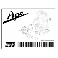 Radnabe APE MP 601 hinten