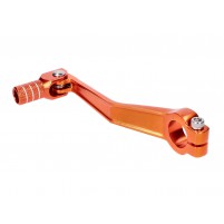 Řadicí páka sklopná hliníková oranžově eloxovaná pro Simson S50, S51, S53, S70, S83