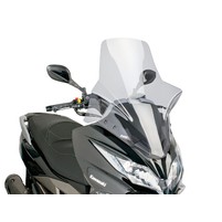 Plexi Puig V-Tech Touring kouřové pro Kawasaki J300