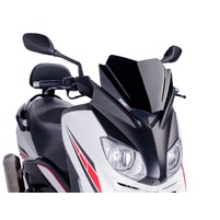 Plexi Puig V-Tech Sport černé pro Yamaha X-Max 125 YP125R 10-14