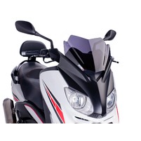 Plexi Puig V-Tech Sport tmavě kouřové pro Yamaha X-Max 125 YP125R 10-14