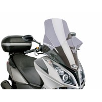 Plexi Puig V-Tech Touring kouřové pro Kymco Downtown 125i, 300i ABS 09-14