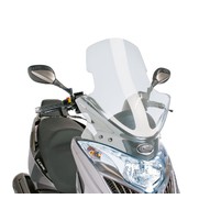 Plexi Puig V-Tech Touring čiré pro Kymco Grand Dink, Yager GT 300i