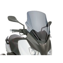 Plexi Puig V-Tech Touring tmavé kouřové pro Yamaha X-Max 125 YP125R 10-14