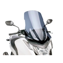 Plexi Puig V-Tech Touring tmavé kouřové pro Honda Integra NC700, NC750