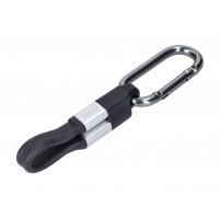 Klíčenka s nabíjecím kabelem 10cm USB to Lightning konektor