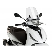 Přední plexi Puig Trafic čiré pro Piaggio Beverly 300ccm  2023