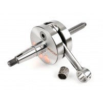 Kliková hřídel s dlouhým zdvihem BGM Evolution 2 55mm zdvih, 110mm ojnice, Ø=90mm lícnice Piaggio Maxi 2-taktní, Aprilia SR125, Gilera Runner 125FX, 1