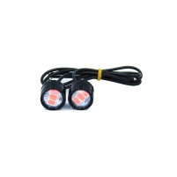 Červené LED mini brzdové světla 12v 5W