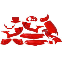 Sada plastů EDGE 15 kusů červená pro Gilera Runner -2005