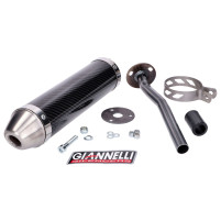 Zadní tlumič Giannelli Carbon pro Yamaha DT 50 R 98-03, MBK X-Limit 98-03