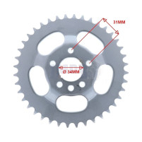 Rozeta 40Z pro Puch MS / MV / VS  360.1.41.040.1