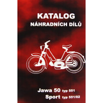 Katalog náhradních dílů JAWETTA  50, 551