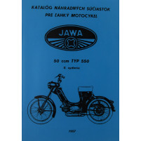 Katalog náhradních dílů JAWA 50 - 550