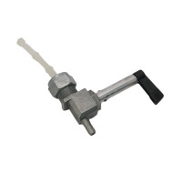 Benzínový kohoutek s dlouhou pákou pro Simson Schwalbe KR51/1, KR51/2, skútr SR50, SR80