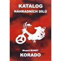 Katalog náhradních dílů pro Manet Korado