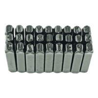 Raznice písmena 6mm - 27ks