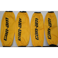 Kryty / návleky tlumičů pro Can-am Outlander Renegade žluté