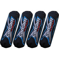 Kryty, návleky tlumičů pro Can-am Renegade černé - modré nový model