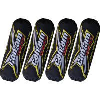 Kryty, návleky tlumičů pro Can-am Renegade černé - žluté nový model