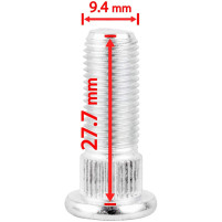 Šteft (kolový svorník) náboje pro Polaris, OEM 7515513, 7515523, 7518030